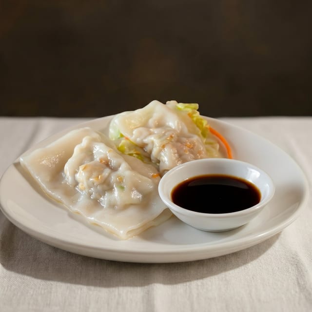 Dumpling Basil Chicken.