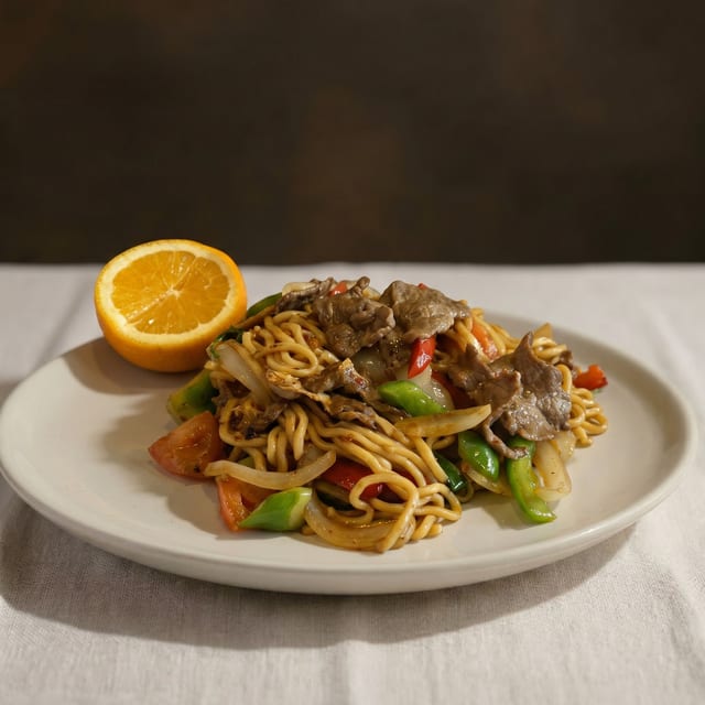 Spicy Lo Mein.